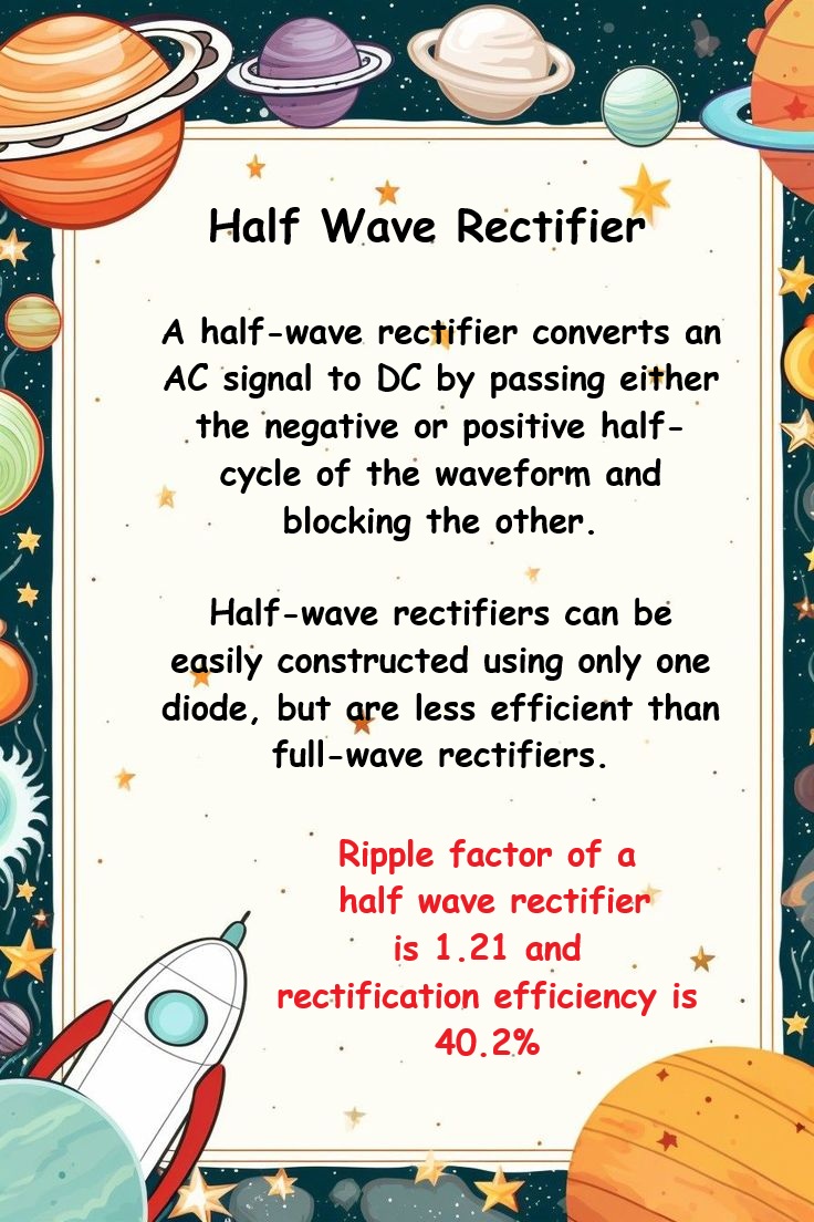 Half Wave rectifier